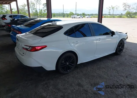 2025 Toyota Camry Se z USA, uszkodzony, nr VIN 4T1DAACK5SU161209